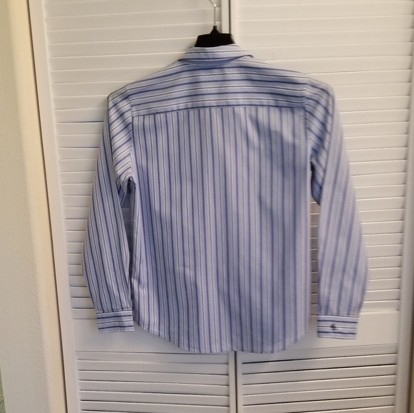 Lauren RL ruffled stripe shirt - Picture 2 of 7